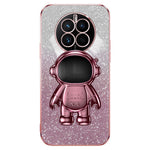 For Huawei Mate 50 4G Case PC+TPU Phone Back Cover with Astronaut Kickstand