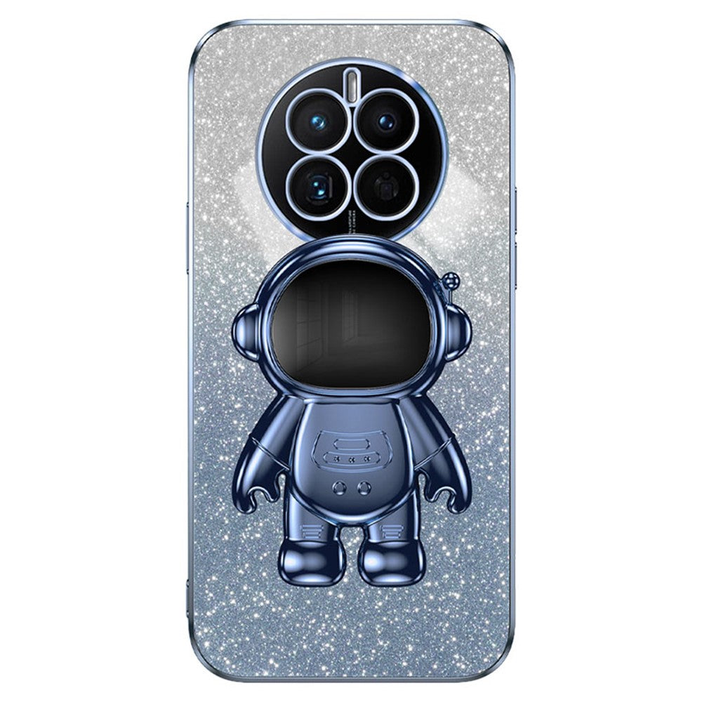 For Huawei Mate 50 4G Case PC+TPU Phone Back Cover with Astronaut Kickstand