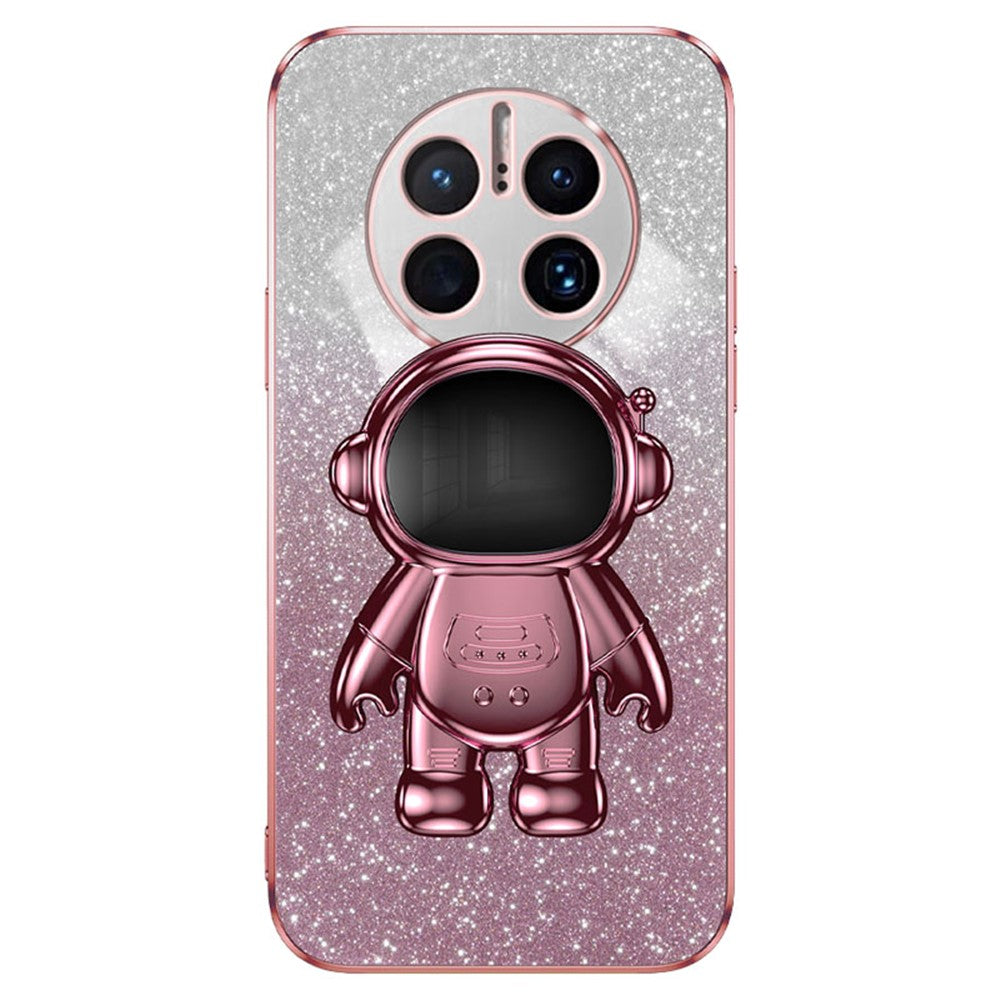 For Huawei Mate 50 Pro 4G PC+TPU Case Astronaut Kickstand Phone Cover
