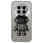 For Huawei Mate 50 Pro 4G PC+TPU Case Astronaut Kickstand Phone Cover