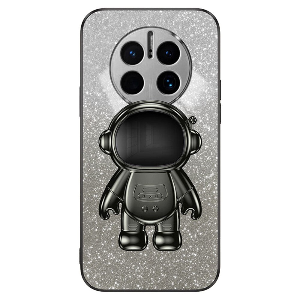 For Huawei Mate 50 Pro 4G PC+TPU Case Astronaut Kickstand Phone Cover