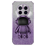 For Huawei Mate 50 Pro 4G PC+TPU Case Astronaut Kickstand Phone Cover