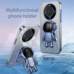 For Huawei Mate 60 Cellphone Case PC+TPU Astronaut Kickstand Back Cover