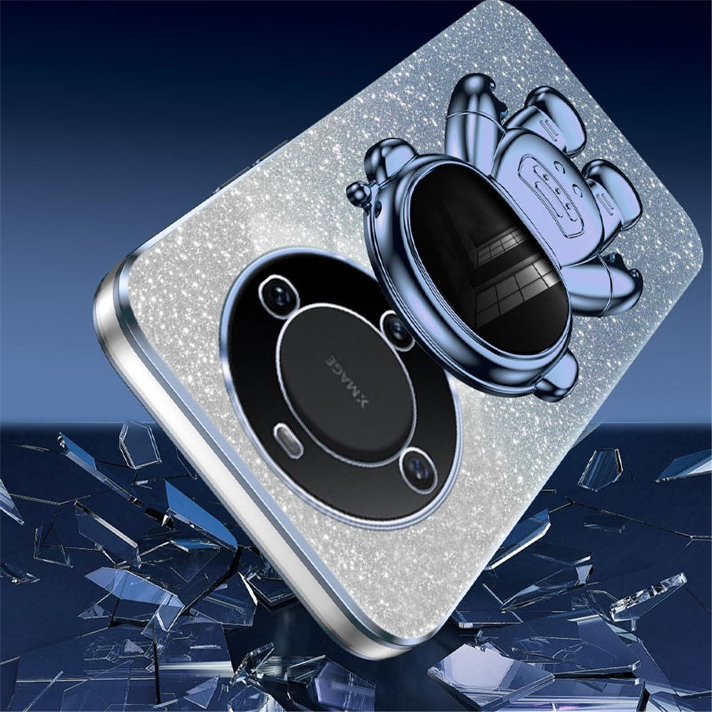 For Huawei Mate 60 Cellphone Case PC+TPU Astronaut Kickstand Back Cover