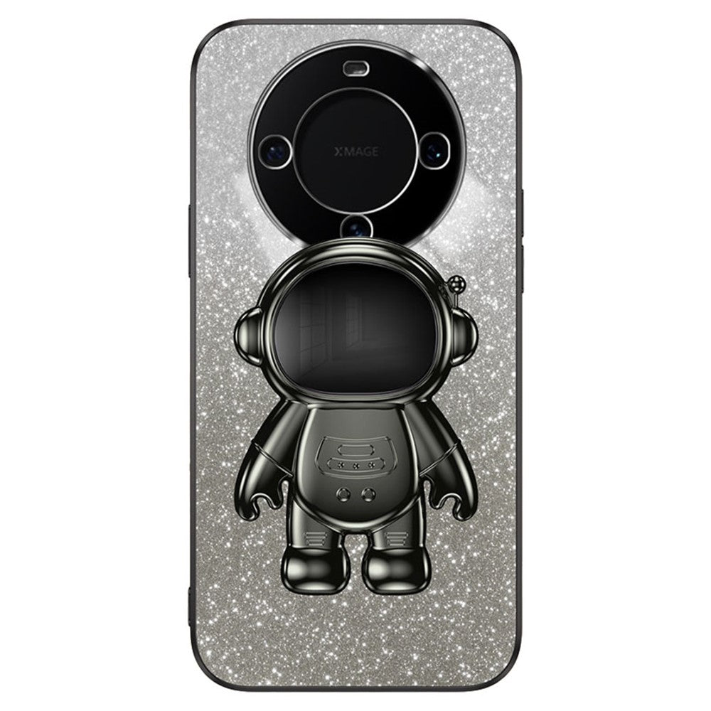 For Huawei Mate 60 Cellphone Case PC+TPU Astronaut Kickstand Back Cover