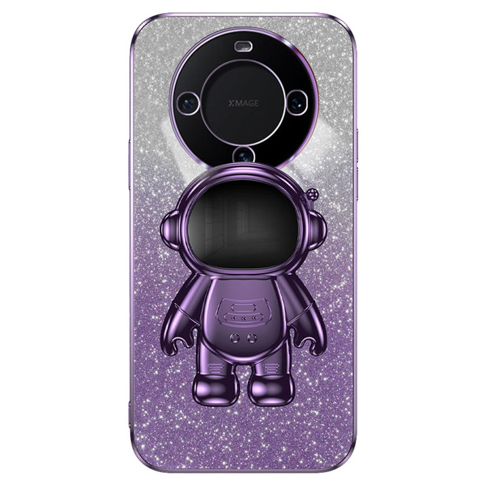 For Huawei Mate 60 Cellphone Case PC+TPU Astronaut Kickstand Back Cover