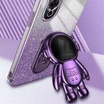 For Huawei nova 10 Pro 4G Cellphone Case Astronaut Kickstand PC+TPU Anti-scratch Cover