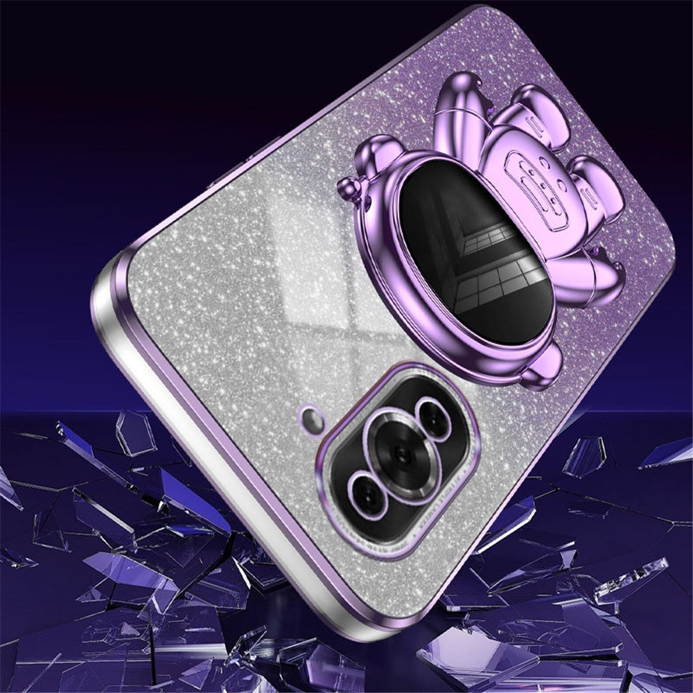For Huawei nova 10 Pro 4G Cellphone Case Astronaut Kickstand PC+TPU Anti-scratch Cover