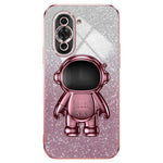 For Huawei nova 10 Pro 4G Cellphone Case Astronaut Kickstand PC+TPU Anti-scratch Cover