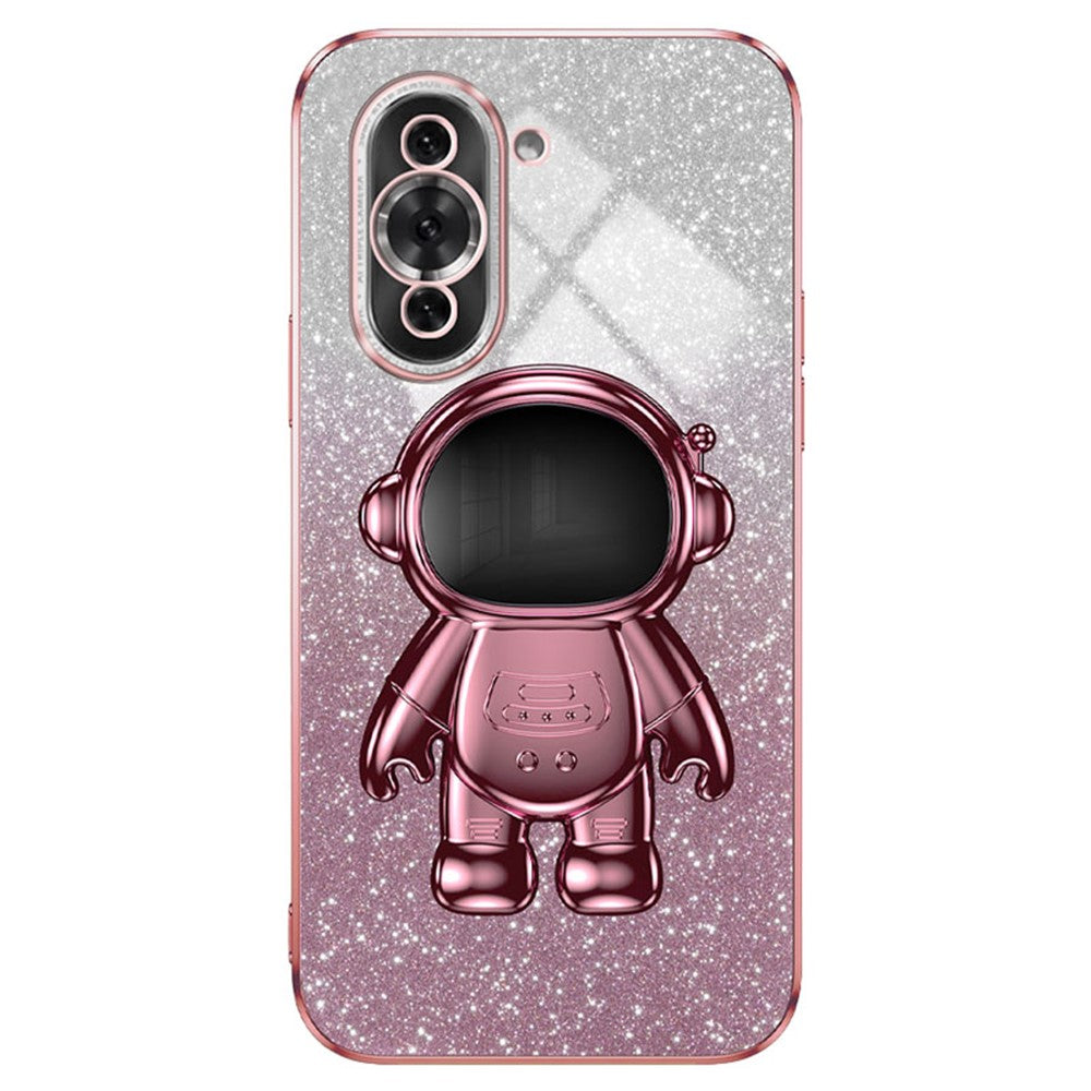 For Huawei nova 10 Pro 4G Cellphone Case Astronaut Kickstand PC+TPU Anti-scratch Cover
