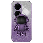 For Huawei P50 Pro 4G Case Astronaut Kickstand Mobile Phone PC+TPU Cover