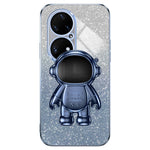 For Huawei P50 Pro 4G Case Astronaut Kickstand Mobile Phone PC+TPU Cover