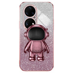 Huawei P50 Pro 4G-skal Astronaut Stativ Mobilmobil PC+TPU-skydd