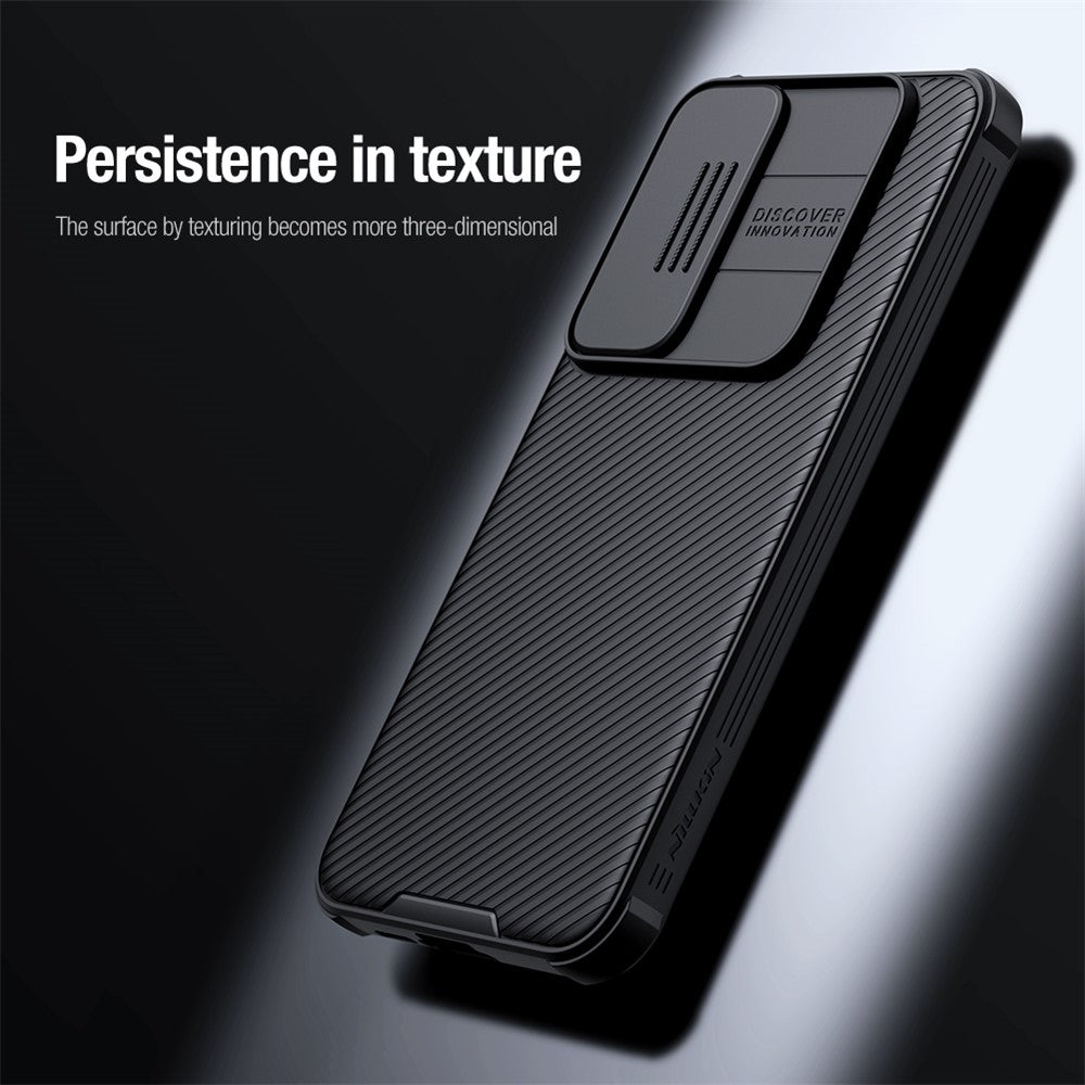 NILLKIN CamShield Pro Series For Samsung Galaxy A55 5G Case Slide Lens Protection PC+TPU Cover