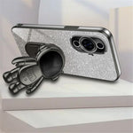 For Huawei nova 11 Pro / nova 11 Ultra Case Electroplating Phone Cover Astronaut Kickstand