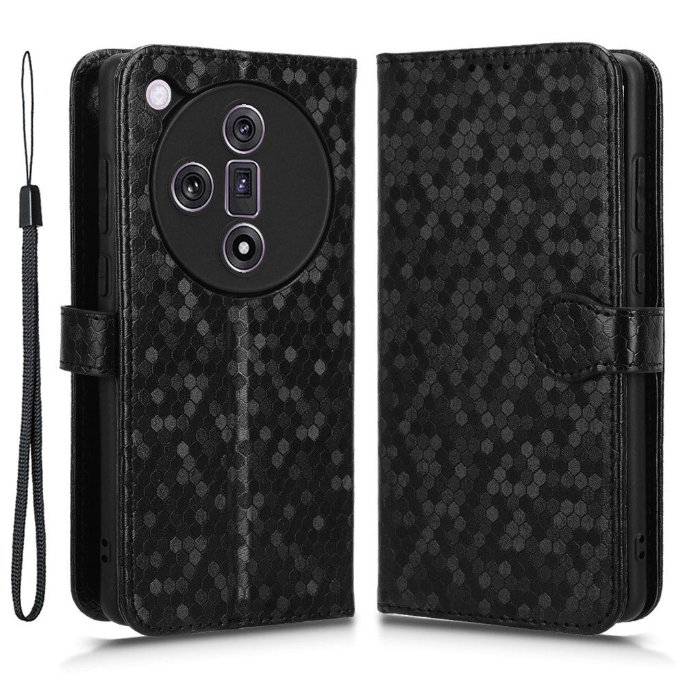 For Oppo Find X7 5G Leather Case Wallet Stand Folio Flip Phone Cover