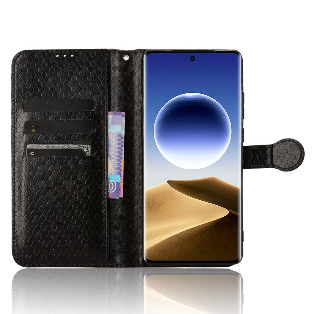 For Oppo Find X7 Ultra / X7 Pro Case Wallet Flip Leather Phone Cover Dot Pattern Imprinted