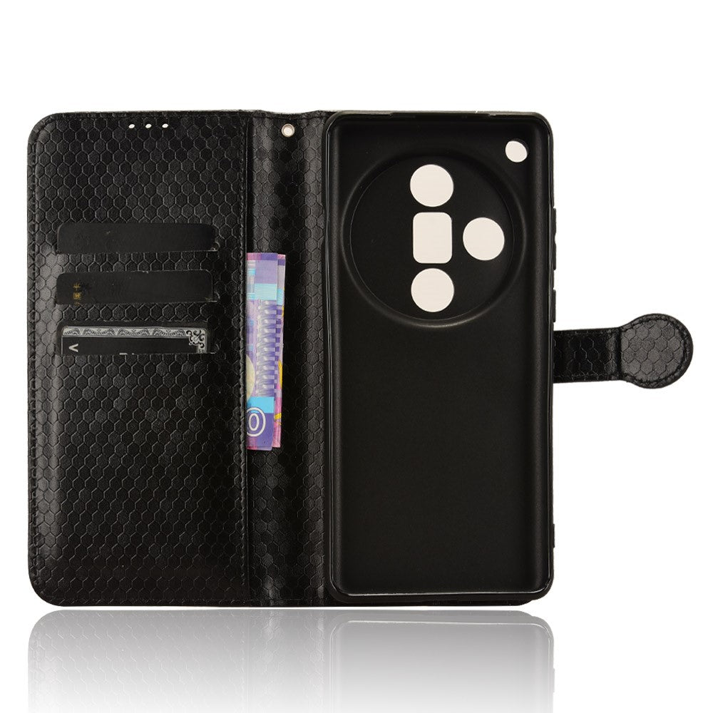 For Oppo Find X7 Ultra / X7 Pro Case Wallet Flip Leather Phone Cover Dot Pattern Imprinted