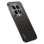 Til OnePlus Ace 3 5G / 12R 5G Etui Matsort PC Telefoncover med Metal Linsebeskyttelse