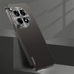 Til OnePlus Ace 3 5G / 12R 5G Etui Matsort PC Telefoncover med Metal Linsebeskyttelse