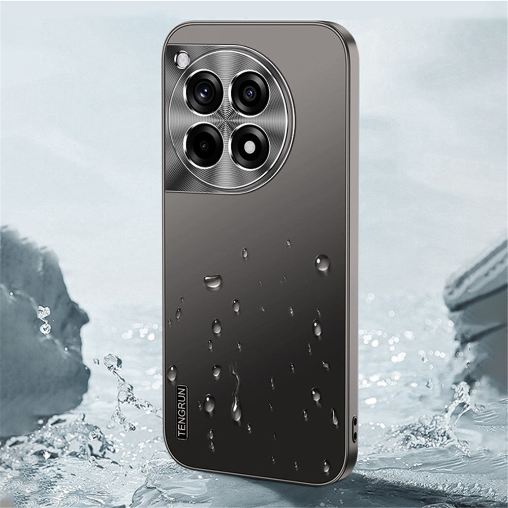 Til OnePlus Ace 3 5G / 12R 5G Etui Matsort PC Telefoncover med Metal Linsebeskyttelse