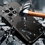 Til OnePlus Ace 3 5G / 12R 5G Etui Matsort PC Telefoncover med Metal Linsebeskyttelse