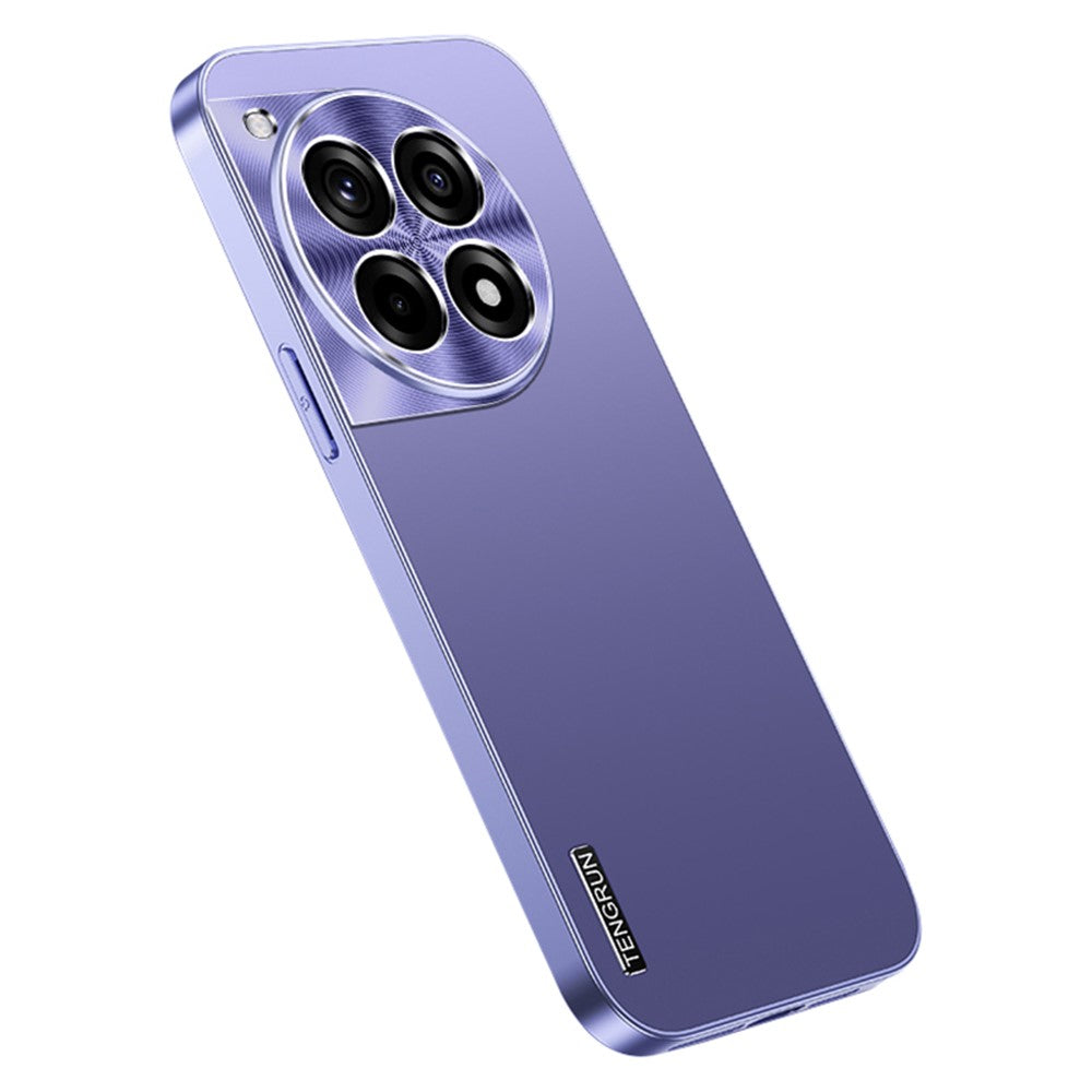 Til OnePlus Ace 3 5G / 12R 5G Etui Matsort PC Telefoncover med Metal Linsebeskyttelse