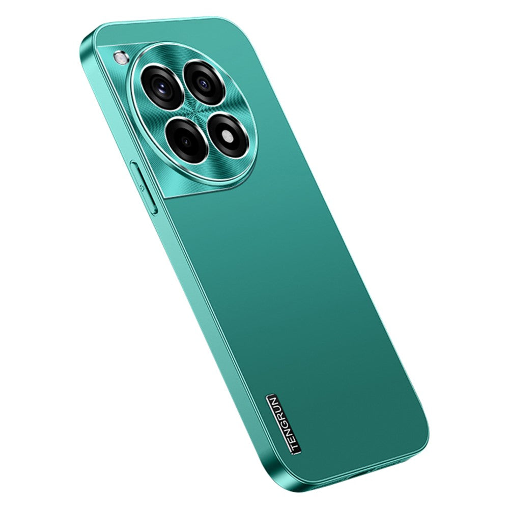Til OnePlus Ace 3 5G / 12R 5G Etui Matsort PC Telefoncover med Metal Linsebeskyttelse