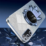 For Samsung Galaxy S20 FE 2022 / S20 Lite / S20 FE 5G / S20 FE Astronaut Kickstand Phone Case PC+TPU Cover