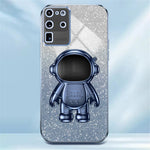 For Samsung Galaxy S20 Ultra Case Precise Cutout Astronaut Kickstand Dustproof PC+TPU Phone Cover
