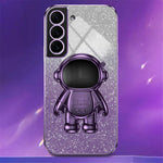 Telefoncover med støtteben til Samsung Galaxy S21+ 5G Cover PC+TPU Anti-ridse Telefoncover