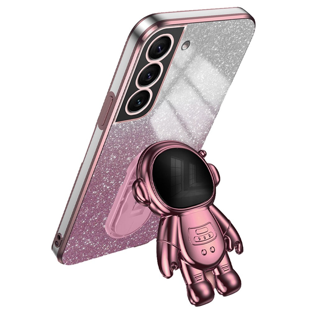 Telefoncover med støtteben til Samsung Galaxy S21+ 5G Cover PC+TPU Anti-ridse Telefoncover
