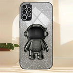 For Samsung Galaxy A33 5G Case PC+TPU Anti-scratch Astronaut Kickstand Phone Cover