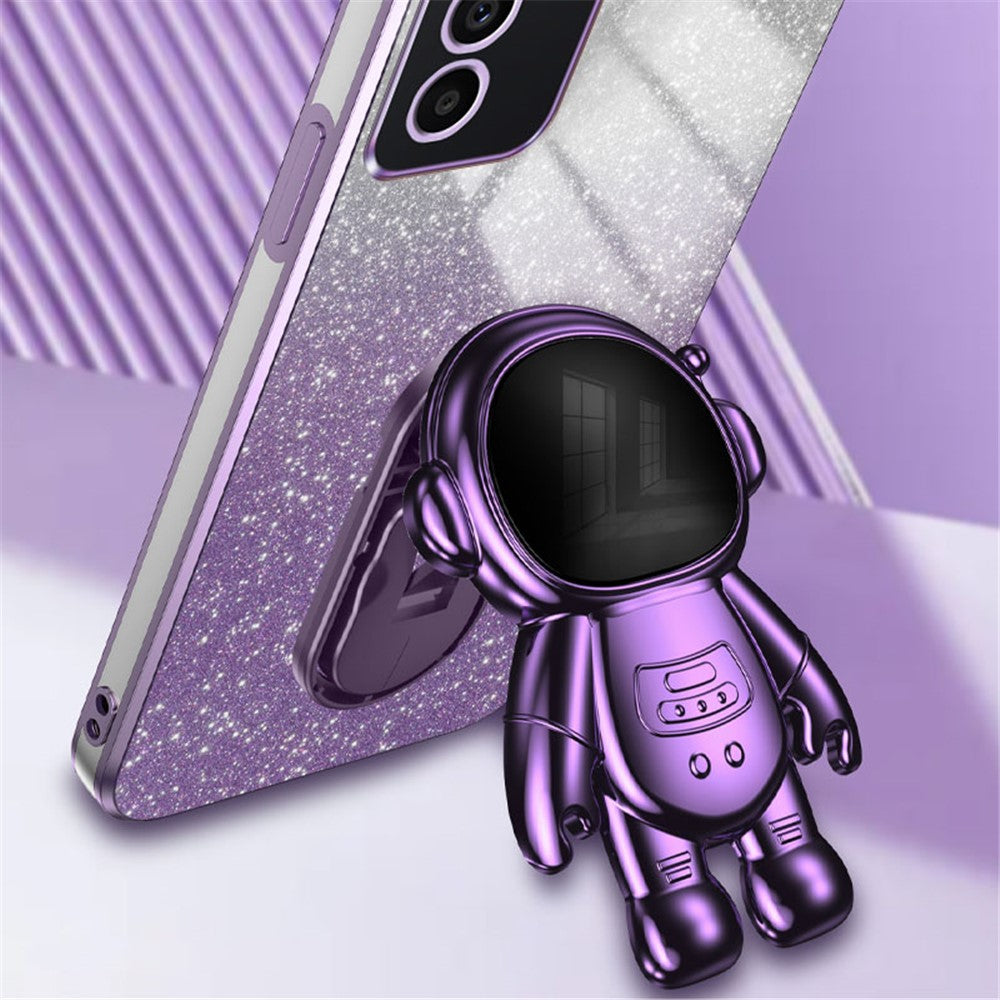 For Samsung Galaxy A15 4G / A15 5G Case Drop-proof Astronaut Kickstand Mobile Phone Cover