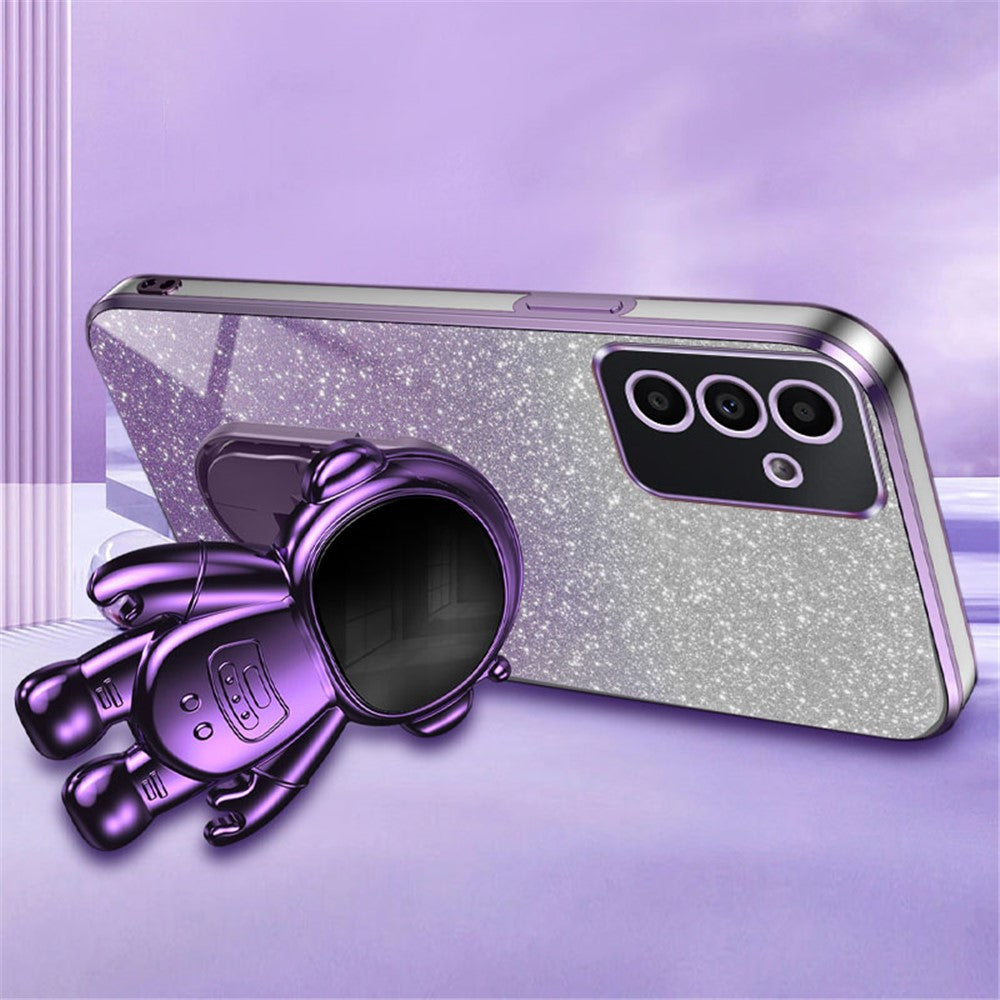 For Samsung Galaxy A15 4G / A15 5G Case Drop-proof Astronaut Kickstand Mobile Phone Cover