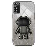 Støttebenscover til Samsung Galaxy A03s (164,2mm) Skinnende PC+TPU telefoncover