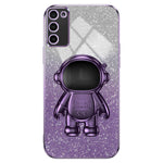 Støttebenscover til Samsung Galaxy A03s (164,2mm) Skinnende PC+TPU telefoncover