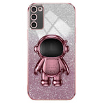 Støttebenscover til Samsung Galaxy A03s (164,2mm) Skinnende PC+TPU telefoncover