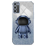 Støttebenscover til Samsung Galaxy A03s (164,2mm) Skinnende PC+TPU telefoncover