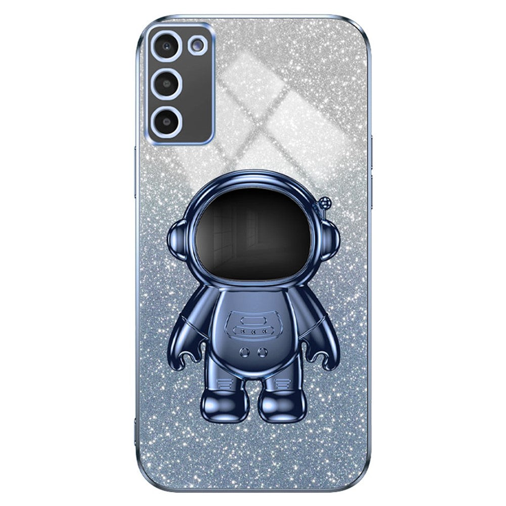 Støttebenscover til Samsung Galaxy A03s (164,2mm) Skinnende PC+TPU telefoncover