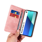 BETOPNICE 003 För Xiaomi Redmi Note 13 4G Skal Kortplatser RFID-blockerande mobilskal