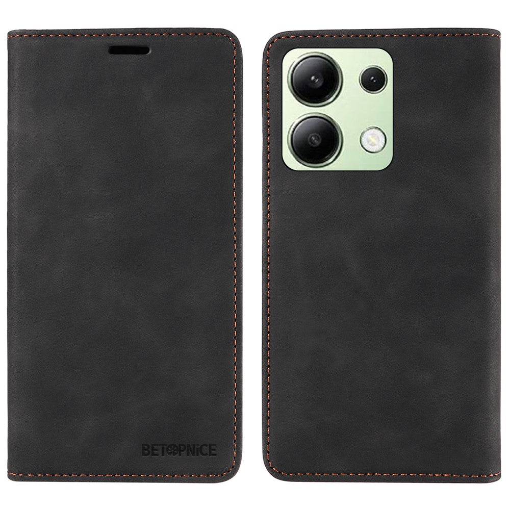 BETOPNICE 003 För Xiaomi Redmi Note 13 4G Skal Kortplatser RFID-blockerande mobilskal