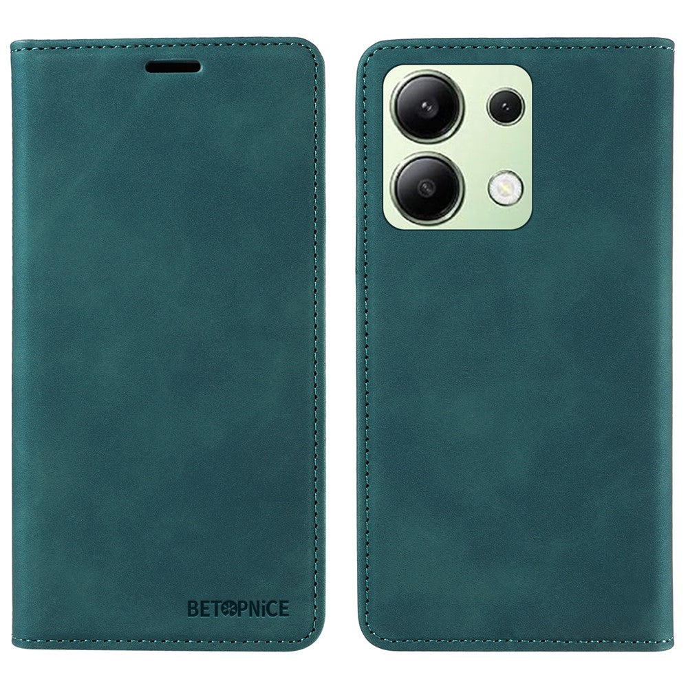 BETOPNICE 003 För Xiaomi Redmi Note 13 4G Skal Kortplatser RFID-blockerande mobilskal