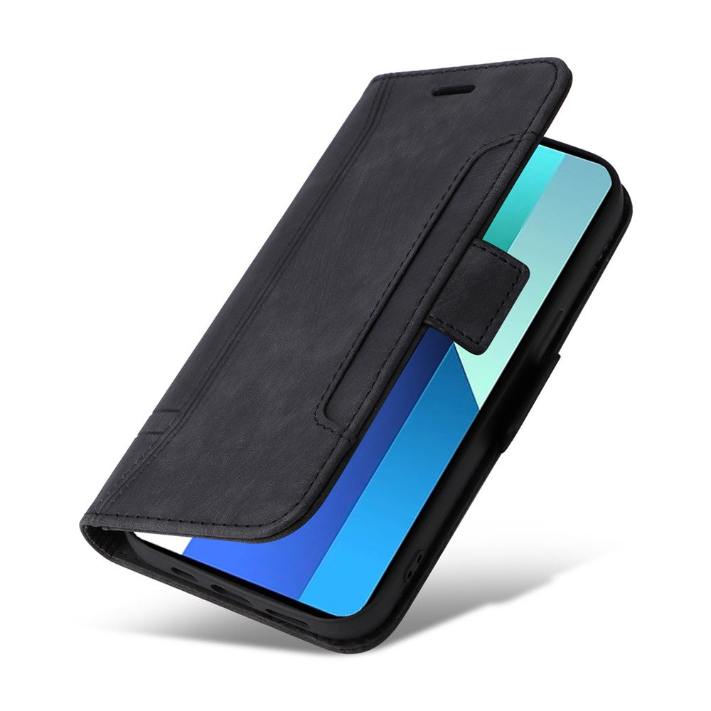 BETOPNICE 001 for Xiaomi Redmi Note 13 4G Case Imprinted Leather Phone Wallet Cover