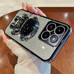 For Xiaomi 14 Pro Case Cartoon Astronaut Support Kickstand PC+TPU Cell Phone Cover