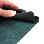 BETOPNICE 001 for Xiaomi Redmi Note 13 Pro+ 5G Phone Case Imprinted Lines Pattern Wallet Cover