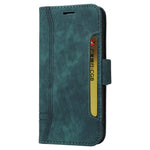 BETOPNICE 001 for Xiaomi Redmi Note 13 Pro+ 5G Phone Case Imprinted Lines Pattern Wallet Cover