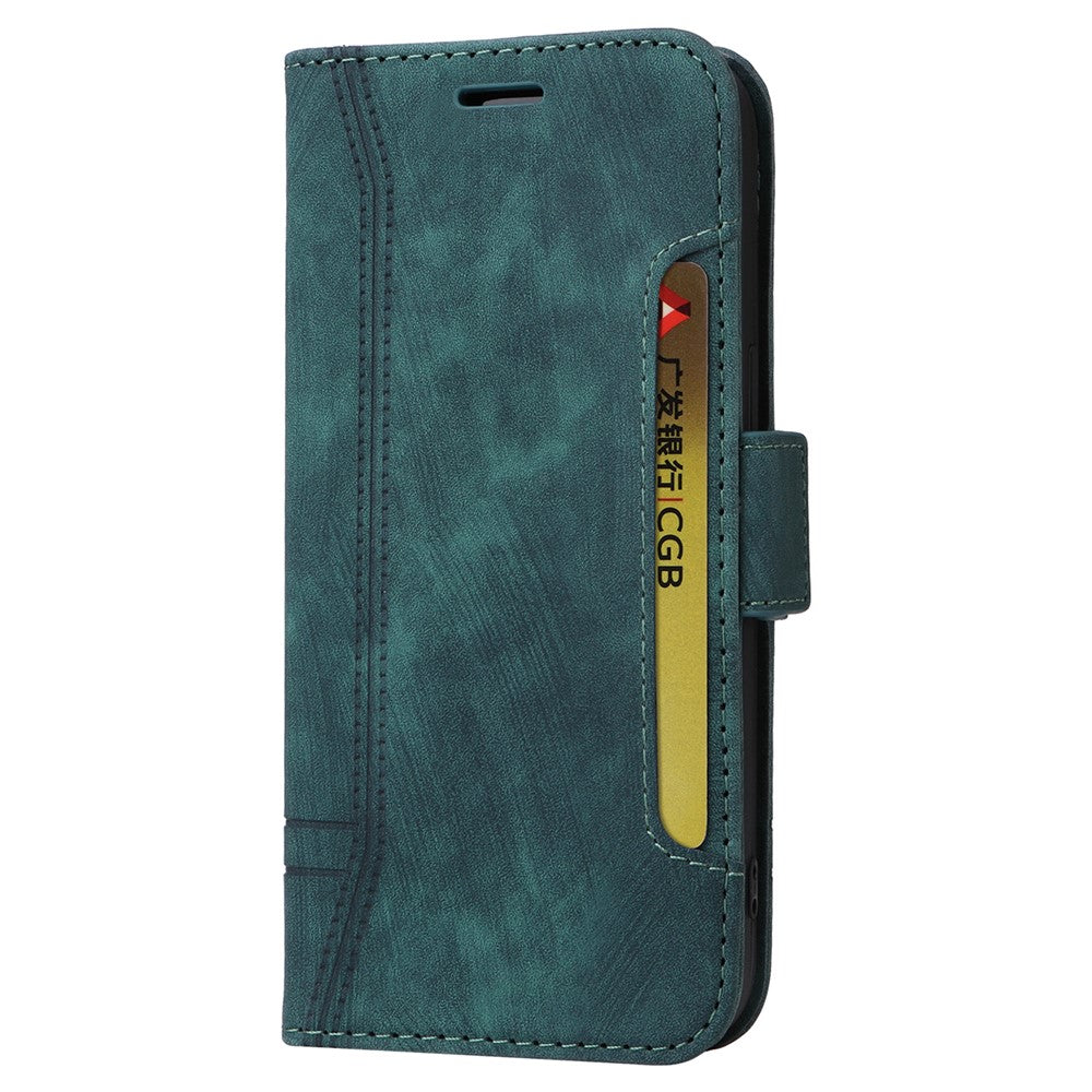 BETOPNICE 001 for Xiaomi Redmi Note 13 Pro+ 5G Phone Case Imprinted Lines Pattern Wallet Cover