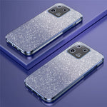For Xiaomi 13 Cover Glitter PC+TPU Electroplated Phone Case with Cute Astronaut Kickstand