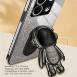 For Xiaomi Redmi Note 13 5G Cover Astronaut Kickstand Glitter Powder Mobile Phone Case